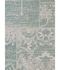 Couristan Afuera Country Cottage Long Runner Sea Mist/Ivory Area Rug