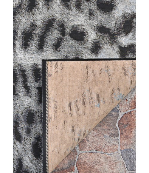Couristan Dolce Ivory-Charcoal Rug 5756/2002 5 ft. 3 in. X 7 ft. 6 in. Rectangle - Rugs Town Couristan Dolce Ivory-Charcoal 5756/2002 5 ft. 3 in. X 7 ft. 6 in. Rectangle Rug