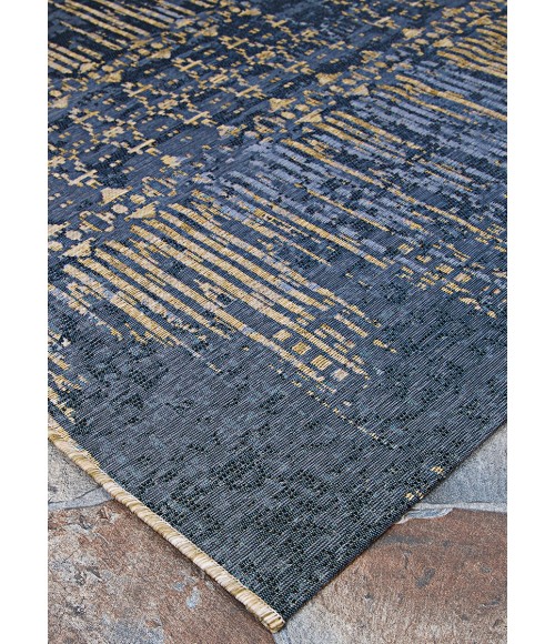 Couristan Dolce Blue Nile 4' x 6' Indigo  Area Rug