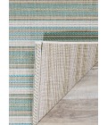 Couristan Monaco Marbella Long Runner Blue Mist/Ivory Area Rug