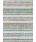 Couristan Monaco Marbella Long Runner Blue Mist/Ivory Area Rug