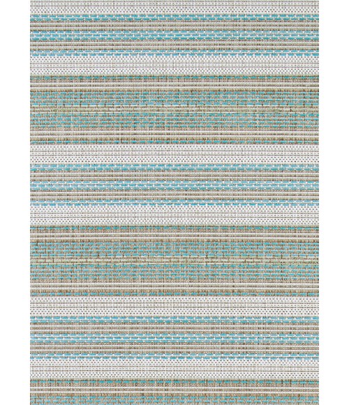 Couristan Monaco Marbella Long Runner Blue Mist/Ivory Area Rug