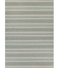 Couristan Monaco Marbella Blue Mist/Ivory Area Rug 2 ft. 3 in. X 11 ft. 9 in. Rectangle