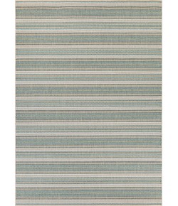 Couristan Monaco Marbella Blue Mist/Ivory Area Rug 2 ft. 3 in. X 11 ft. 9 in. Rectangle