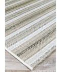 Couristan Monaco Marbella 8' Runner Sand/Ivory Area Rug