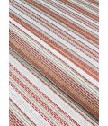 Couristan Monaco Marbella Long Runner Coral/Ivory/Pewter Area Rug