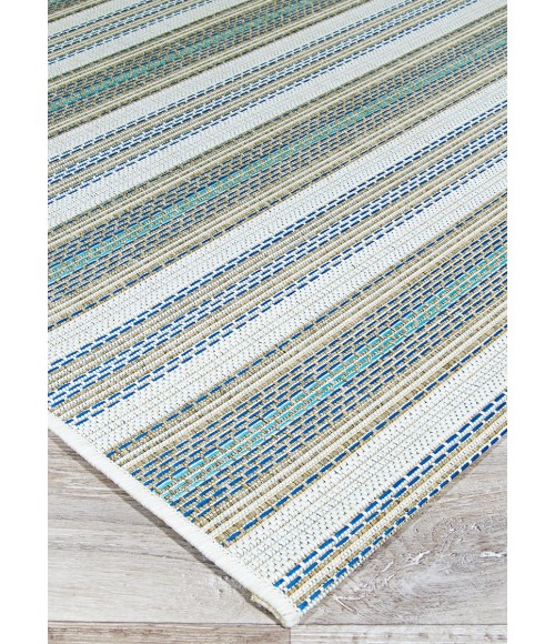 Couristan Monaco Marbella Extra Large Ivory/Sand/Azure Area Rug