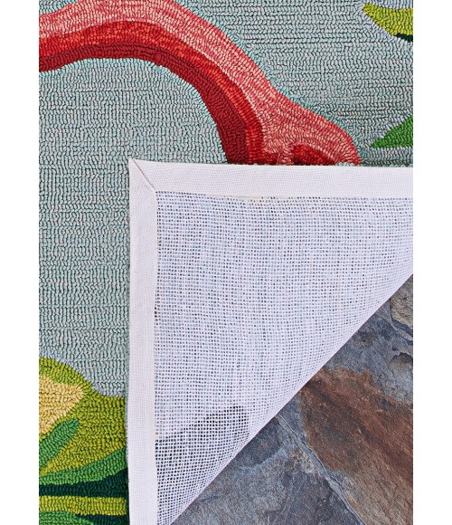 Covington Area Rug Couristan Covington Flamingos 5' x 8' Multi Area Rug