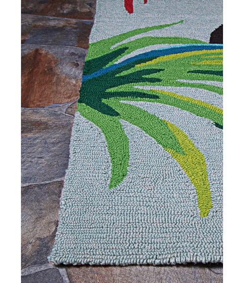 Covington Area Rug Couristan Covington Flamingos 5' x 8' Multi Area Rug