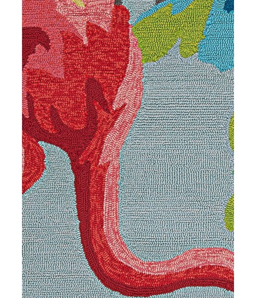 Covington Area Rug Couristan Covington Flamingos 5' x 8' Multi Area Rug