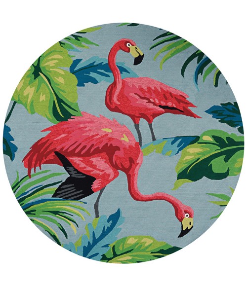 Covington Area Rug Couristan Covington Flamingos 5' x 8' Multi Area Rug
