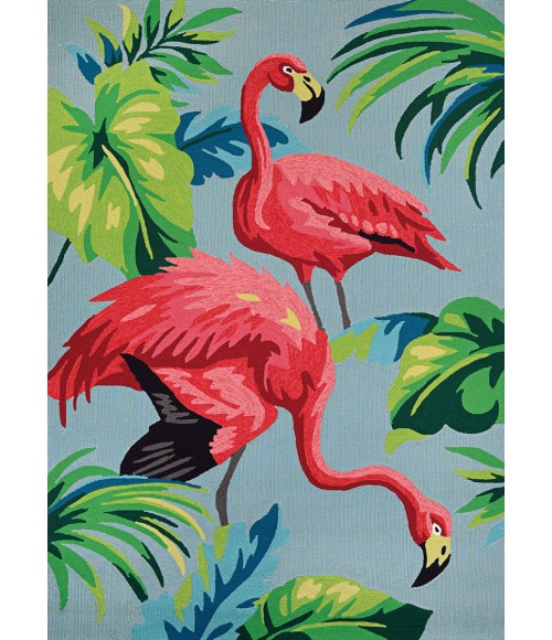 Covington Area Rug Couristan Covington Flamingos 5' x 8' Multi Area Rug