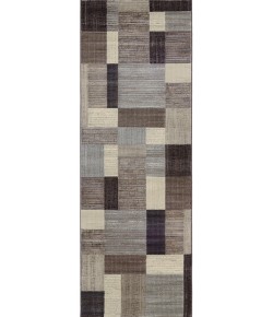 Couristan Everest Geometrics Brown/Multi Area Rug 2 ft. 7 in. X 7 ft. 10 in. Rectangle