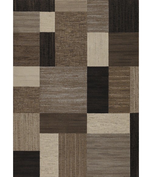 Everest Area Rug Couristan Everest Geometrics 5' x 8' Brown/Multi Area Rug