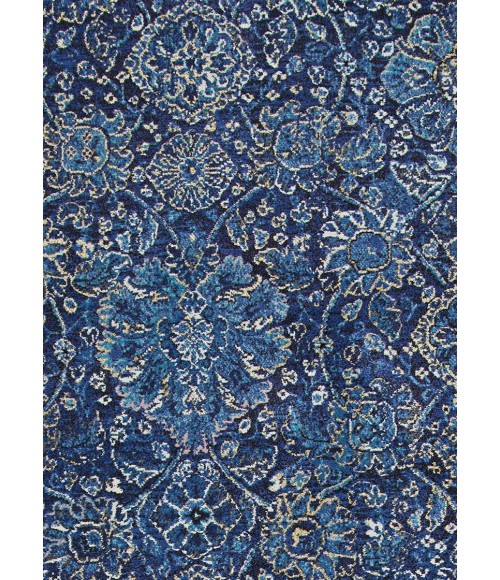 Easton Area Rug Couristan Easton Winslet 8' x 11' Navy/Sapphire Area Rug