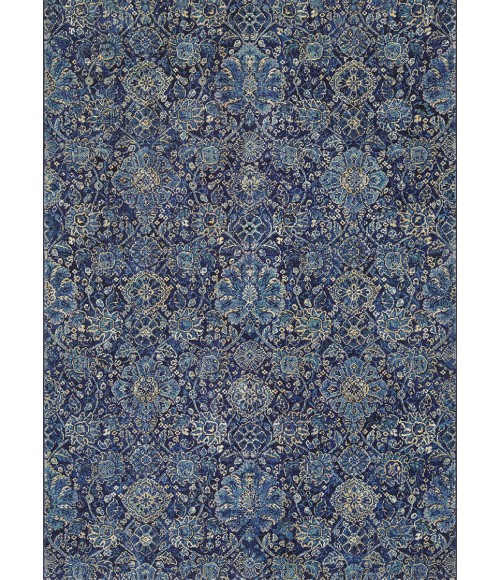 Easton Area Rug Couristan Easton Winslet 8' x 11' Navy/Sapphire Area Rug