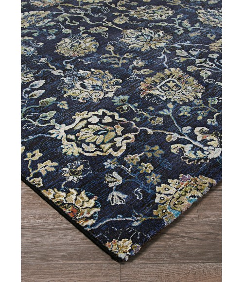 Easton Area Rug Couristan Easton Adaline 8' x 11' Navy/Cream Area Rug