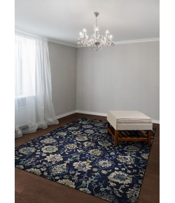 Couristan Easton Adaline Navy/Cream Area Rug 9 ft. 2 in. X 12 ft. 5 in. Rectangle