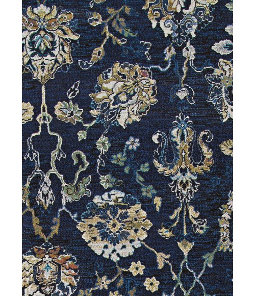 Easton Area Rug Couristan Easton Adaline 8' x 11' Navy/Cream Area Rug