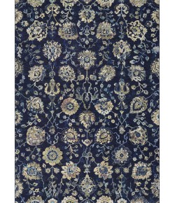 Couristan Easton Adaline Navy/Cream Area Rug 7 ft. 10 in. X 11 ft. 2 in. Rectangle