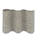 Couristan Everest Persian Arabesque 8' Runner Charcoal/Ivory Area Rug