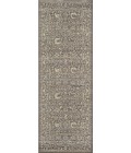 Couristan Everest Persian Arabesque 8' Runner Charcoal/Ivory Area Rug