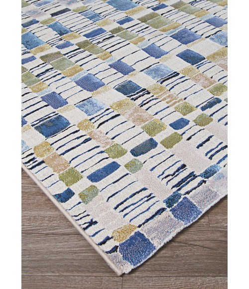 Easton Area Rug Couristan Easton Surrey 3' x 5' Bone/Multi Area Rug