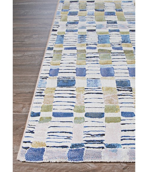 Easton Area Rug Couristan Easton Surrey 3' x 5' Bone/Multi Area Rug