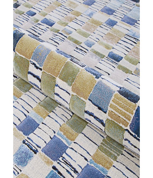 Easton Area Rug Couristan Easton Surrey 3' x 5' Bone/Multi Area Rug
