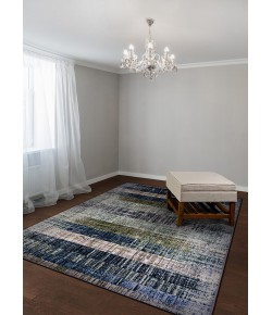 Couristan Easton Distress Plank Moss/Denim Area Rug 3 ft. 11 in. X 5 ft. 3 in. Rectangle