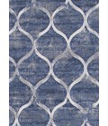 Couristan Easton Ogee 8' x 11' Dusk Blue Area Rug
