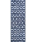 Couristan Easton Ogee 8' x 11' Dusk Blue Area Rug