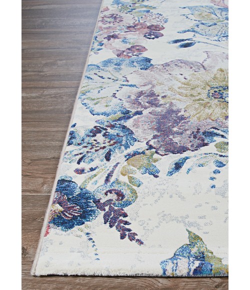 Easton Area Rug Couristan Easton Floral Chic 3' x 5' Bone/Multi Area Rug