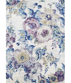 Couristan Easton Floral Chic Bone/Multi Area Rug 7 ft. 10 in. X 11 ft. 2 in. Rectangle