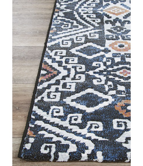 Couristan Everest Bohemia 8' x 11' Denim Ivory Area Rug