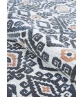 Couristan Everest Bohemia 8' x 11' Denim Ivory Area Rug