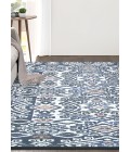 Couristan Everest Bohemia 8' x 11' Denim Ivory Area Rug