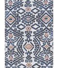 Couristan Everest Bohemia 8' x 11' Denim Ivory Area Rug