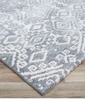 Couristan Everest Bohemia 8' Runner Greystone/Lime Area Rug