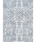 Couristan Everest Bohemia 8' Runner Greystone/Lime Area Rug
