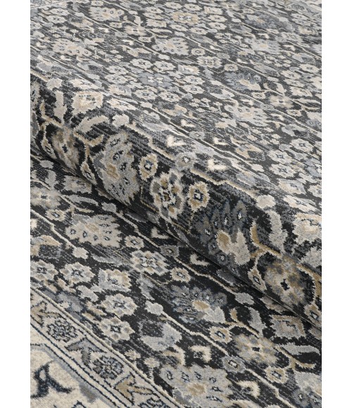 Couristan Everest Black Rug 6375/1001 9 ft. 2 in. X 12 ft. 5 in. Rectangle - Rugs Town Couristan Everest Black 6375/1001 9 ft. 2 in. X 12 ft. 5 in. Rectangle Rug