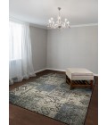Couristan Easton Camilla 3' x 5' Antique Cream/Grey Area Rug