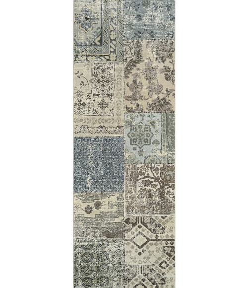 Couristan Easton Camilla 3' x 5' Antique Cream/Grey Area Rug