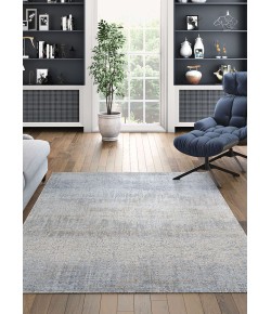 Couristan Couture Aquarelle Pewter/Modebeige Area Rug 2 ft. 2 in. X 8 ft. 11 in. Rectangle