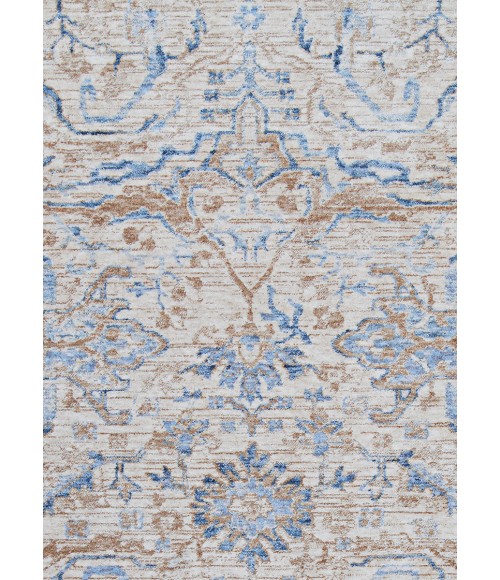 Couristan Couture  Ballerine 2' x 4' Burnished Gold/Denim Area Rug