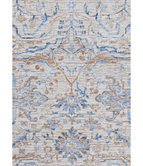 Couristan Couture  Ballerine Extra Large Burnished Gold/Denim Area Rug