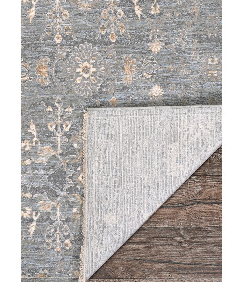 Couristan Couture Dusty Grey Rug 6791/3775 2 ft. 7 in. X 12 ft. Rectangle - Rugs Town Couristan Couture Dusty Grey /Beige 6791/3775 2 ft. 7 in. X 12 ft. Rectangle Rug