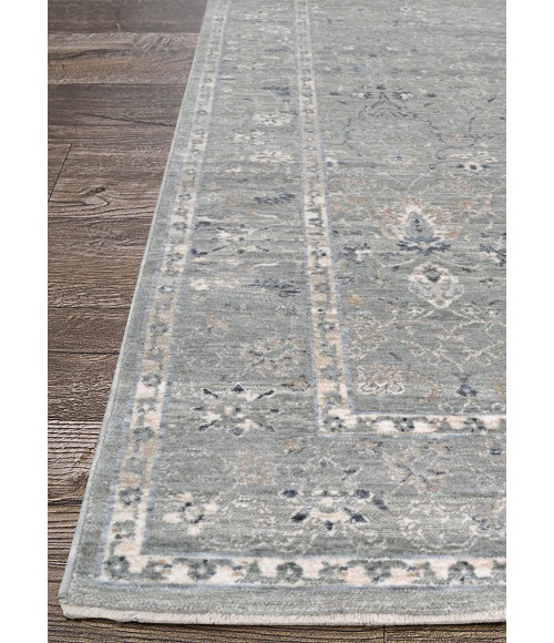 Couristan Couture Dusty Grey Rug 6799/3775 2 ft. 2 in. X 8 ft. 11 in. Rectangle - Rugs Town Couristan Couture Dusty Grey /Beige 6799/3775 2 ft. 2 in. X 8 ft. 11 in. Rectangle Rug