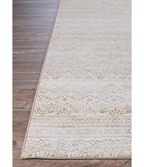 Couristan Easton Capella 5' x 8' Ivory/Light Grey Area Rug