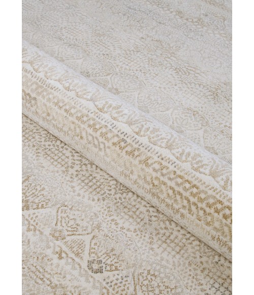 Couristan Easton Capella 5' x 8' Ivory/Light Grey Area Rug